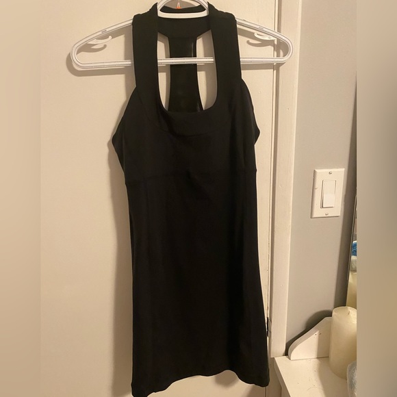 Lululemon Athletica Dress Black Scoop Neck - Picture 4 of 4